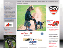 Tablet Screenshot of oekv.at